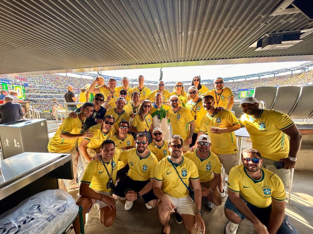 MetLife reconhece parceiros com viagem para a estreia da Seleção Brasileira no MetLife Stadium